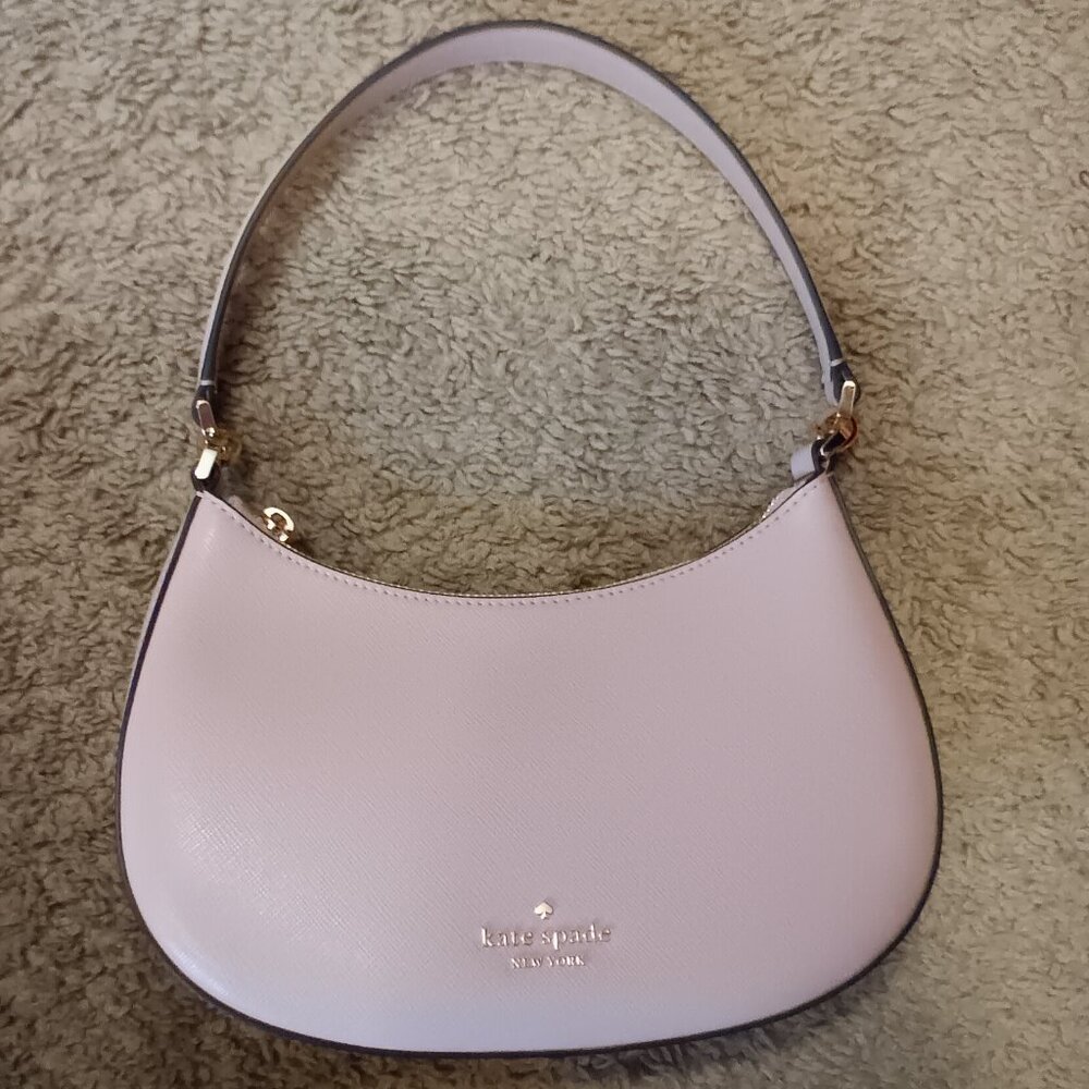 kate spade pale pink shoulder bag